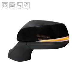2020-2023 Toyota Highlander Hybrid Mirror Driver Side Power , TO1320415. OEM-quality exterior component.