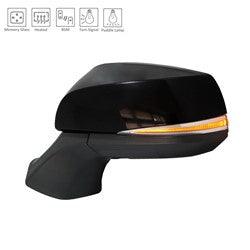 2020-2023 Toyota Highlander Mirror Driver Side Power , TO1320416. Replacement part ready for install.