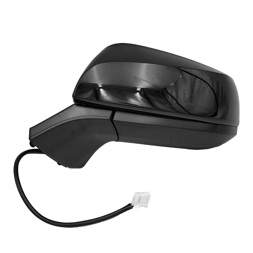 2021-2023 Toyota Sienna Mirror Driver Side Power , TO1320426. Side view of the replacement part.