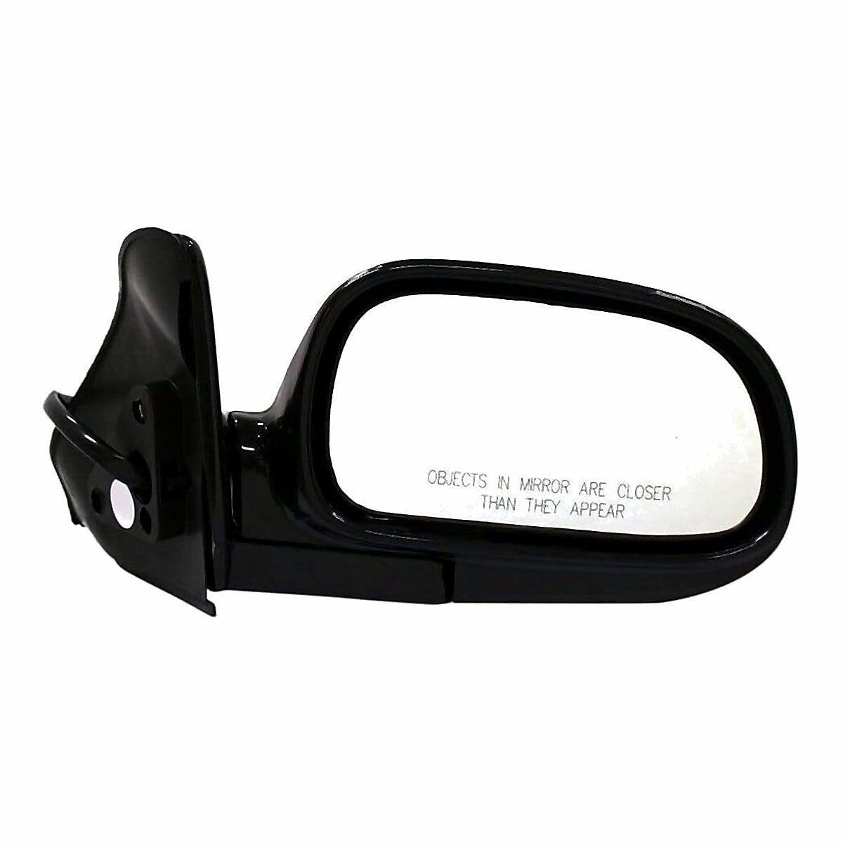 1993-1997 Toyota Corolla Sedan Rear Passenger Side Door Mirror, to1321104. Front view.