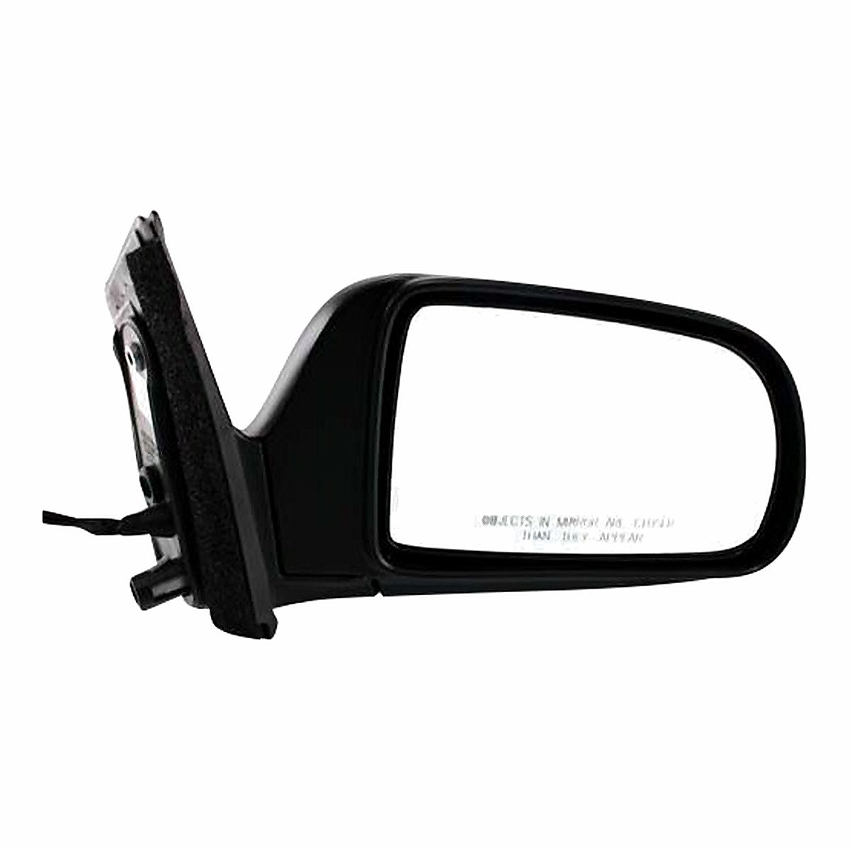 1998-2003 Toyota Sienna Rear Passenger Side Door Mirror, to1321128. Front view.