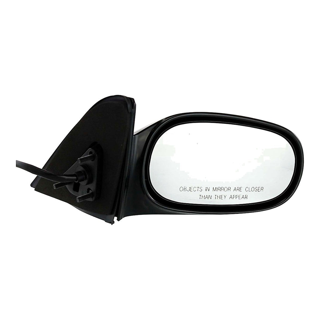 1998-2002 Toyota Corolla Sedan Rear Passenger Side Door Mirror, to1321129. Front view.