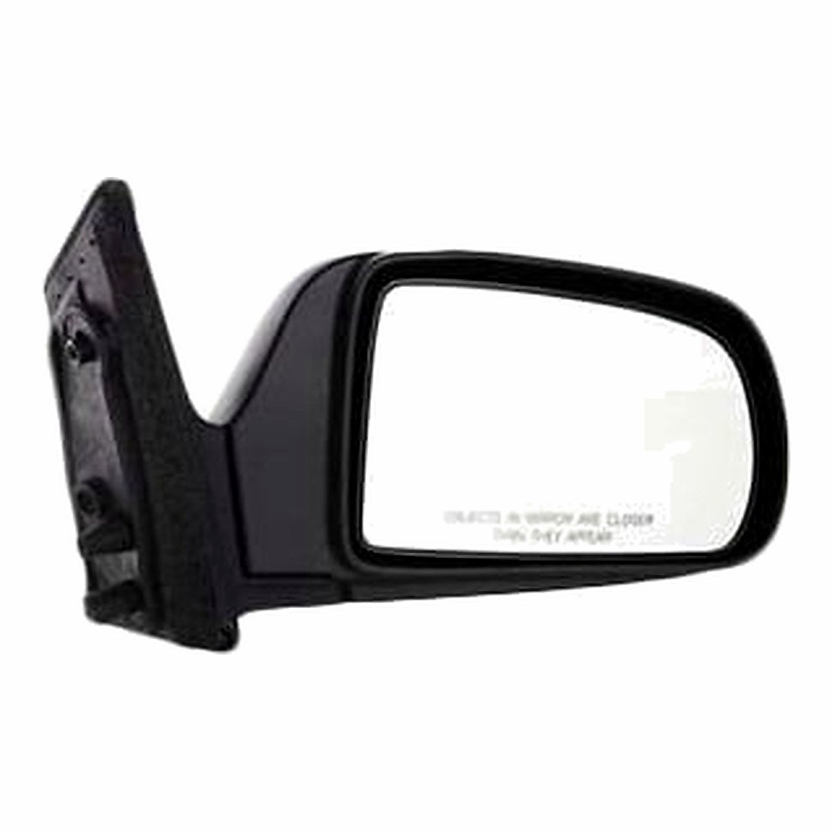 1998-2003 Toyota Sienna Rear Passenger Side Door Mirror, to1321134. Front view.