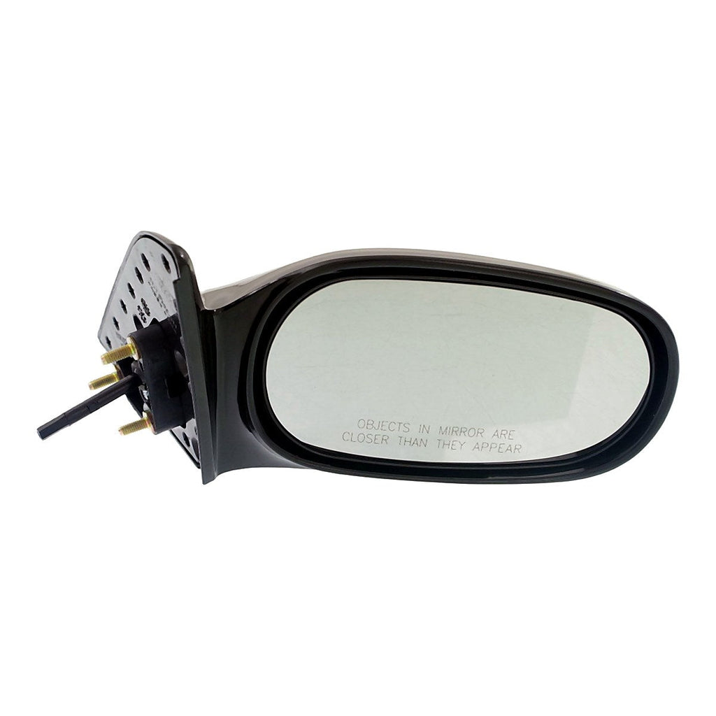 1998-2002 Toyota Corolla Sedan Rear Passenger Side Door Mirror, to1321144. Front view.