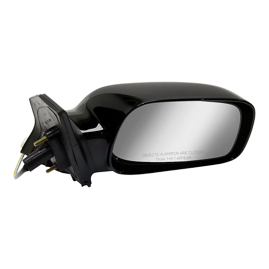2003-2008 Toyota Corolla Sedan Rear Passenger Side Door Mirror, to1321179. Front view.