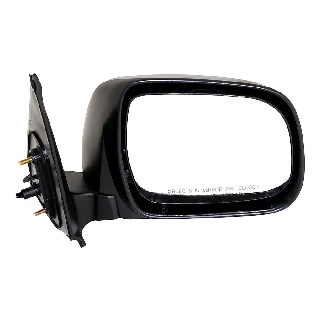2005-2011 Toyota Tacoma Rear Passenger Side Door Mirror, to1321203. Front view.