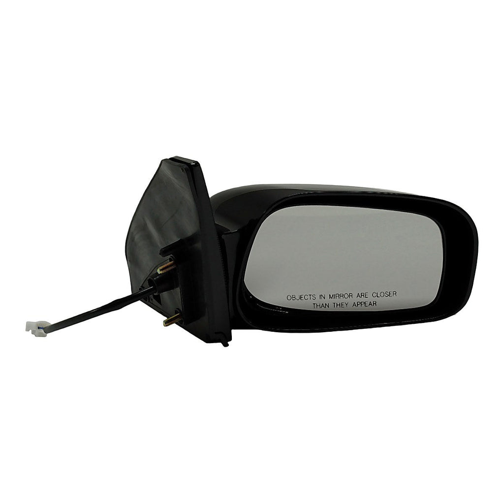 2003-2008 Pontiac Vibe Rear Passenger Side Door Mirror, to1321207. Front view.