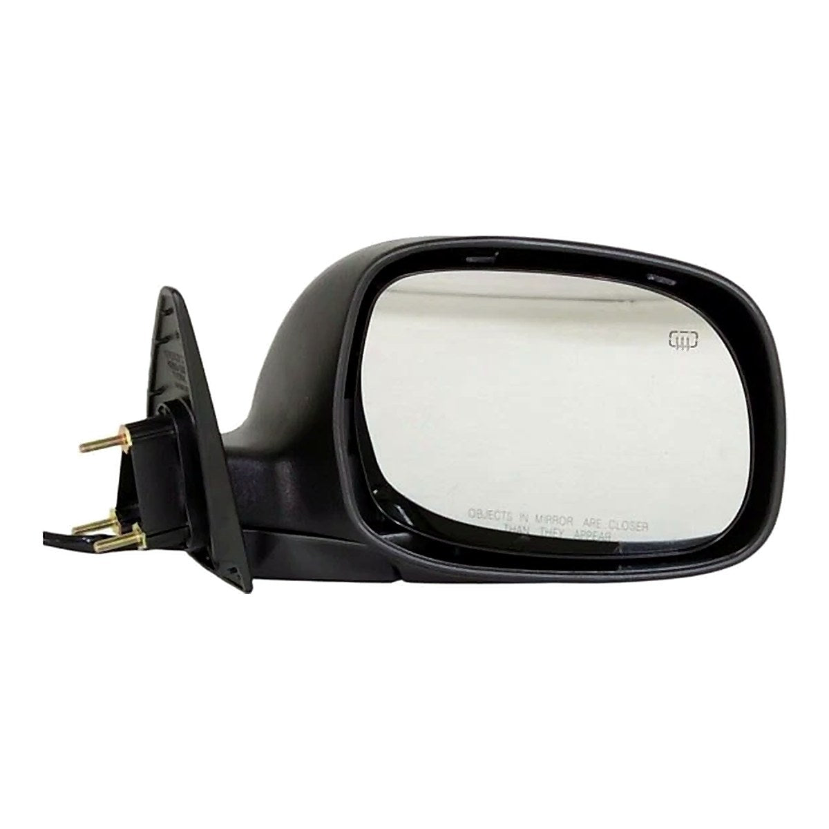 2003-2004 Toyota Tundra Rear Passenger Side Door Mirror, to1321208. Front view.