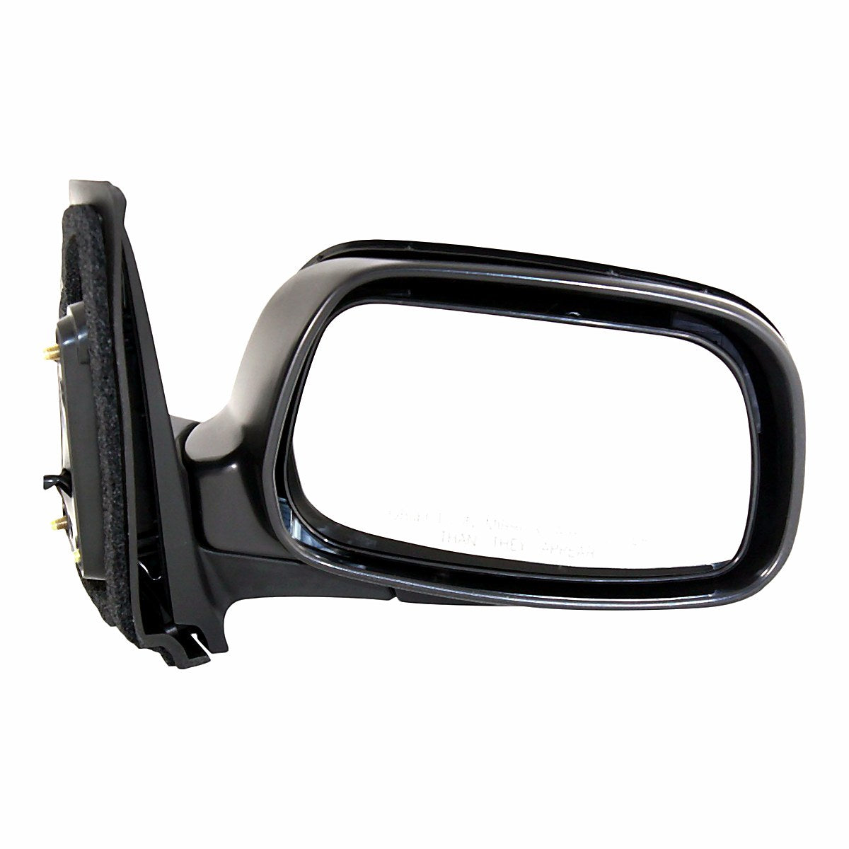 2001-2003 Toyota Prius Rear Passenger Side Door Mirror, to1321213. Front view.