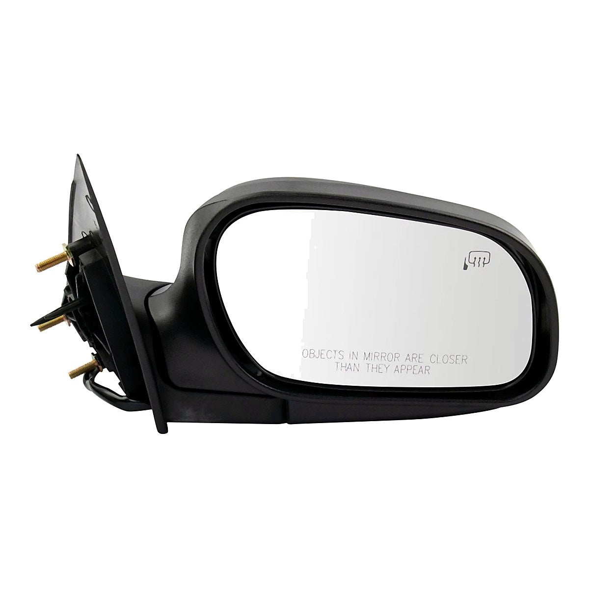 2007-2011 Toyota Camry Hybrid Rear Passenger Side Door Mirror, to1321214. Front view.