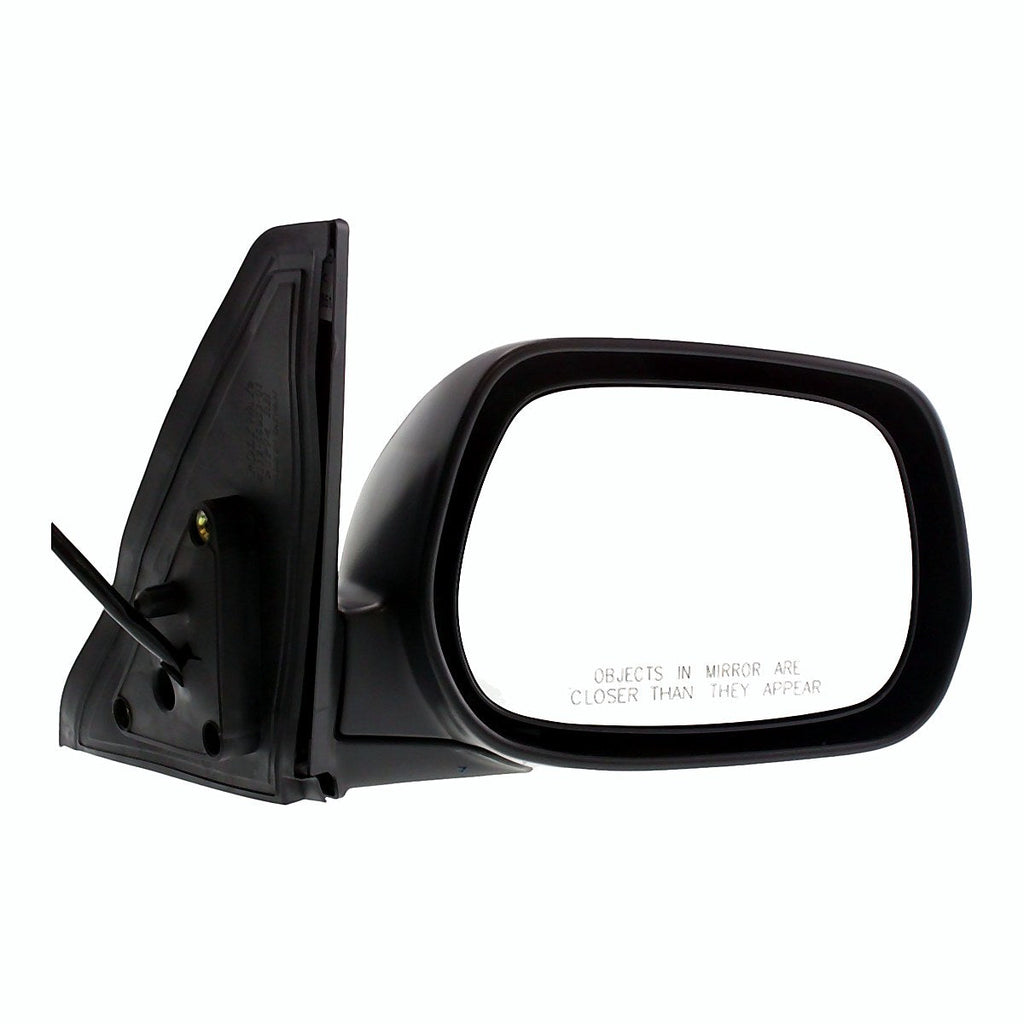 2001-2005 Toyota Rav4 Rear Passenger Side Door Mirror, to1321226. Front view.