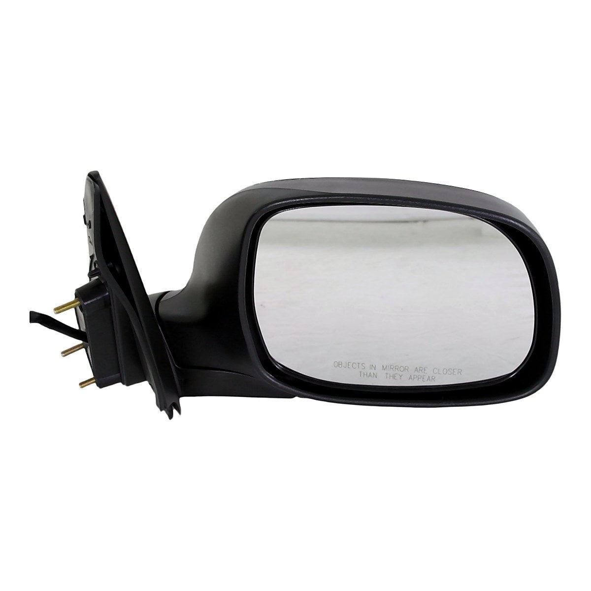 2003-2006 Toyota Tundra Rear Passenger Side Door Mirror, to1321228. Front view.