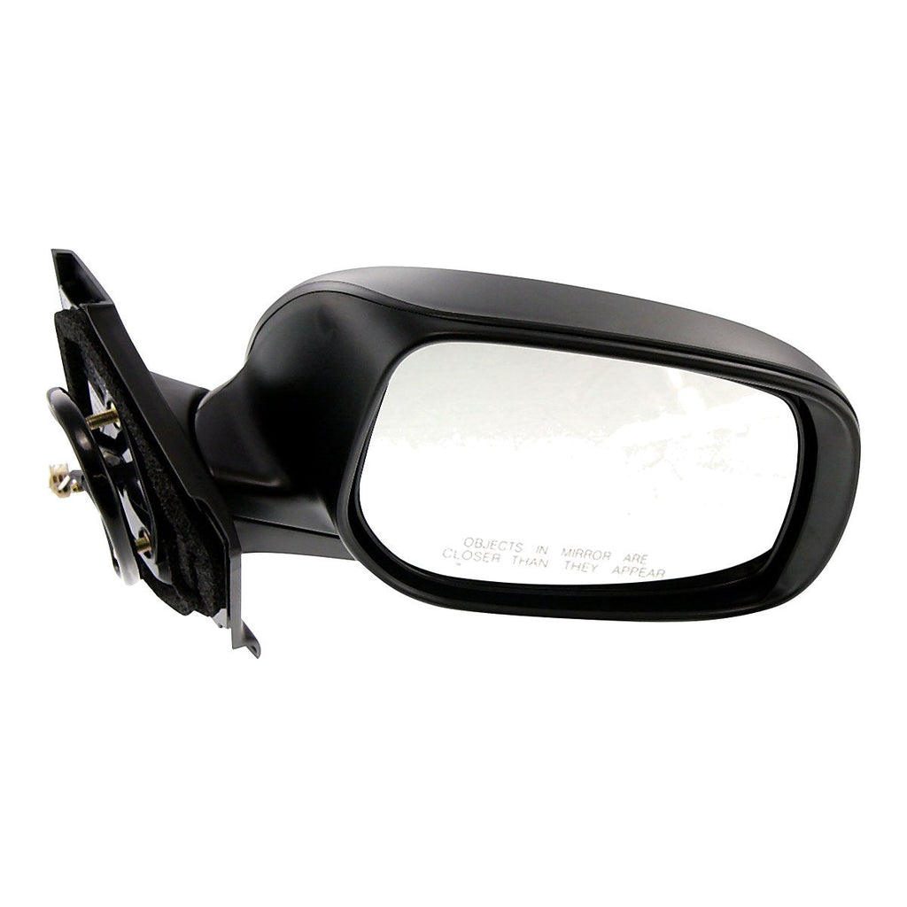 2006-2011 Toyota Yaris Hatchback Rear Passenger Side Door Mirror, to1321230. Front view.