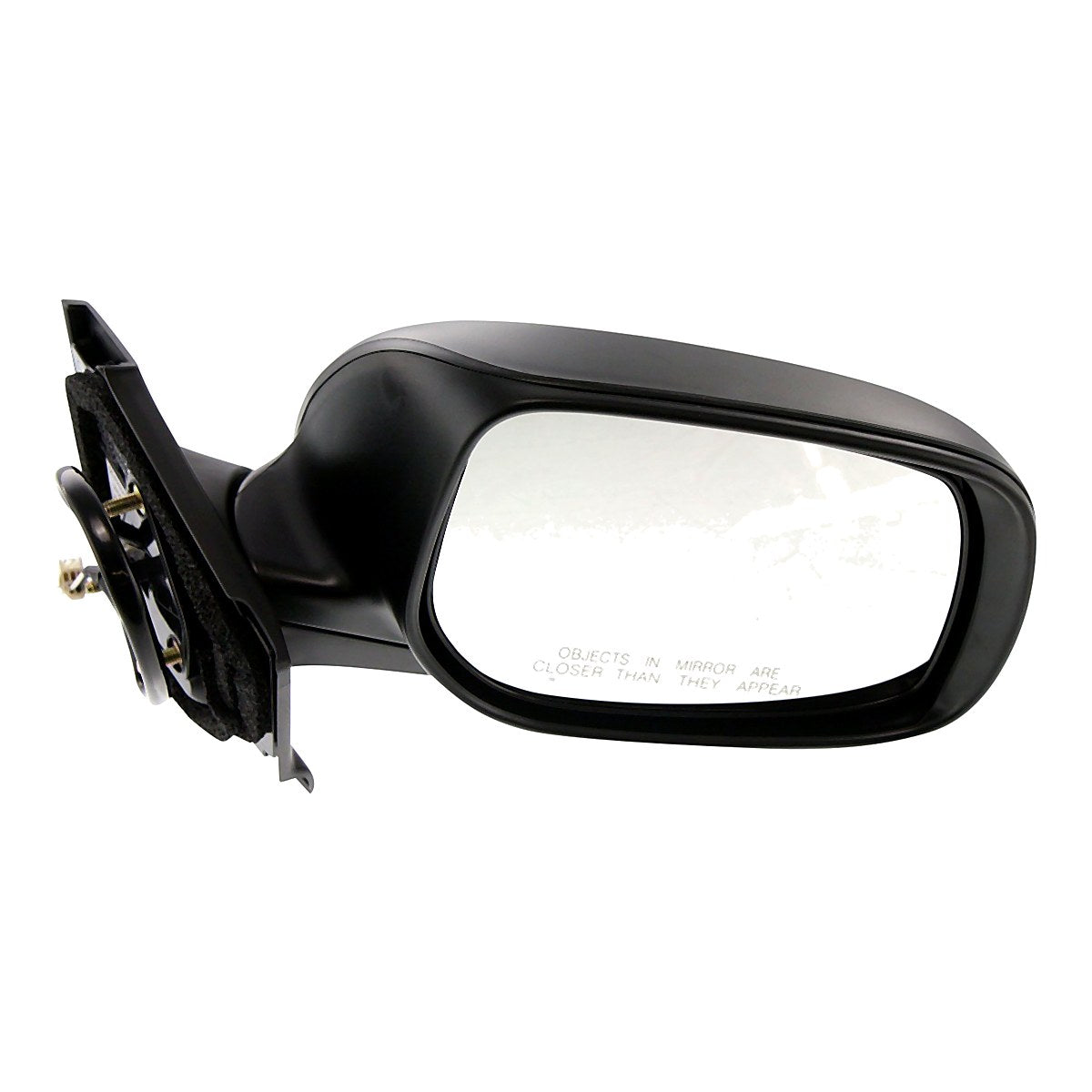 2006-2011 Toyota Yaris Hatchback Rear Passenger Side Door Mirror, to1321230. Front view.