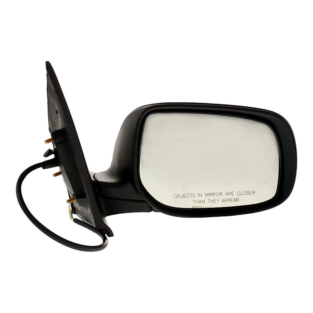 2007-2011 Toyota Yaris Sedan Rear Passenger Side Door Mirror, to1321231. Front view.
