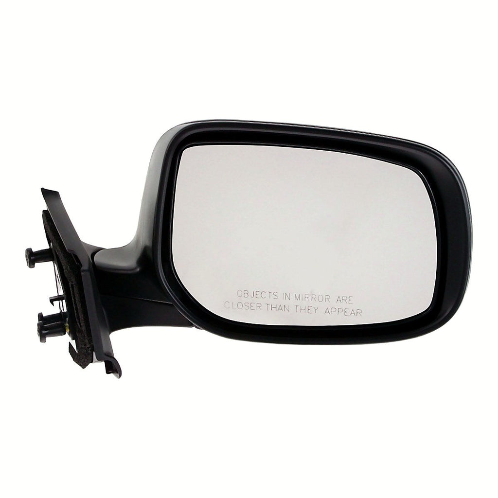 2006-2011 Toyota Yaris Hatchback Rear Passenger Side Door Mirror, to1321233. Front view.