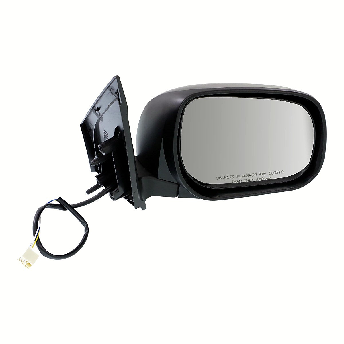 2006-2008 Toyota Rav4 Rear Passenger Side Door Mirror, to1321234. Front view.