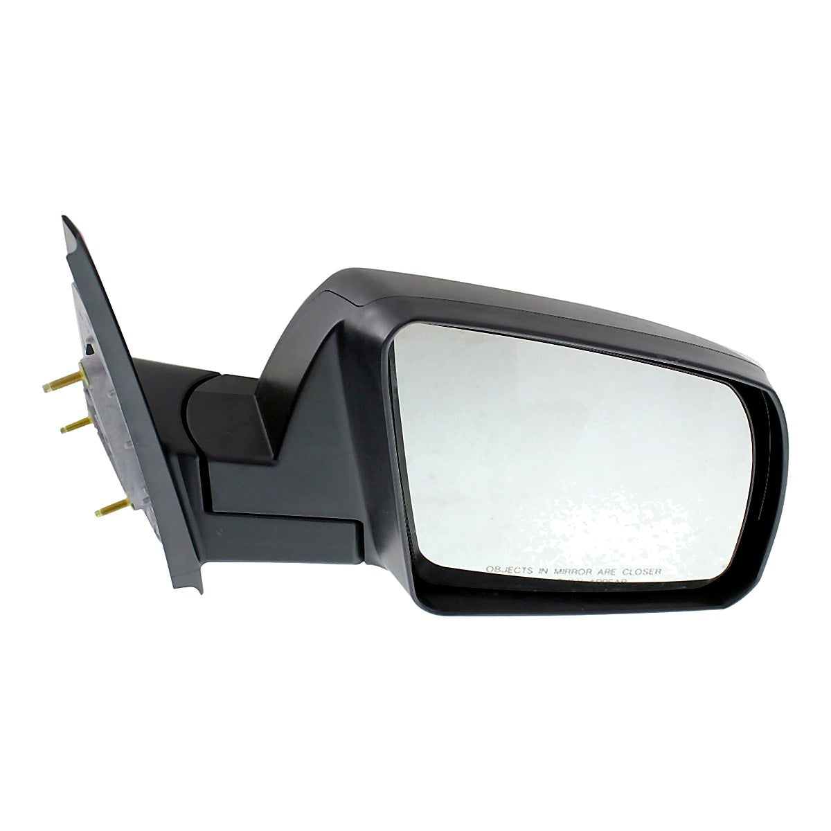 2007-2013 Toyota Tundra Rear Passenger Side Door Mirror, to1321241. Front view.