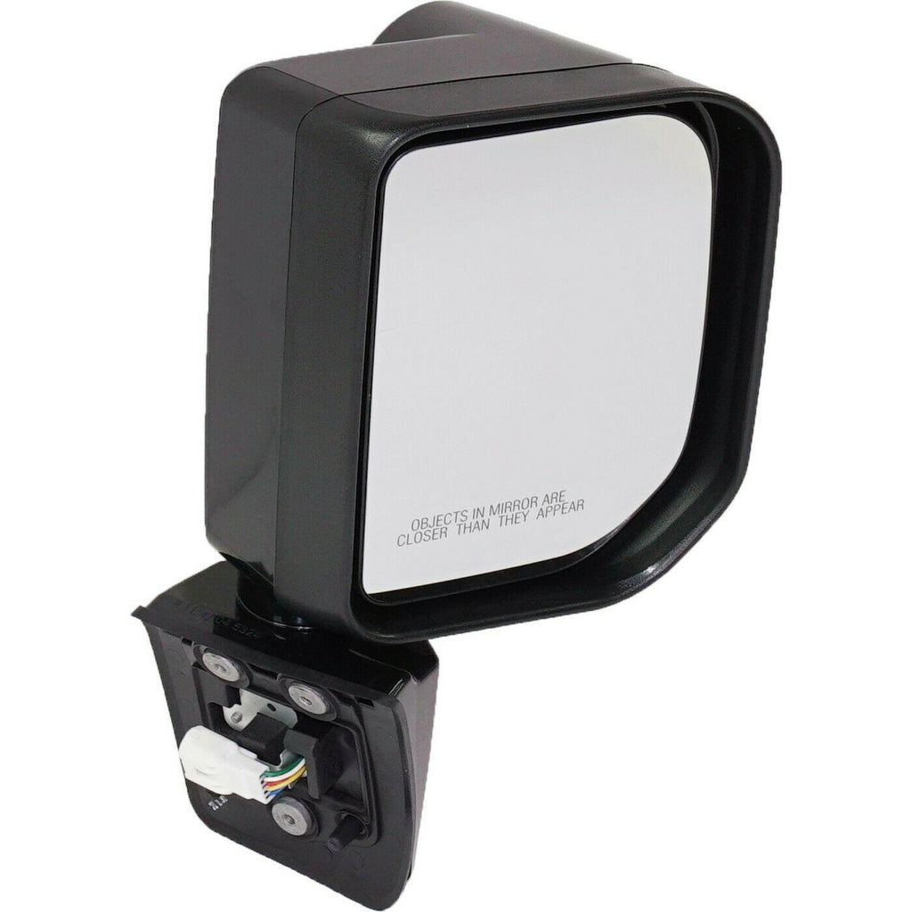 2007-2009 Toyota Fj Cruiser Mirror Passenger Side Power , TO1321250. Angle view for visual reference.
