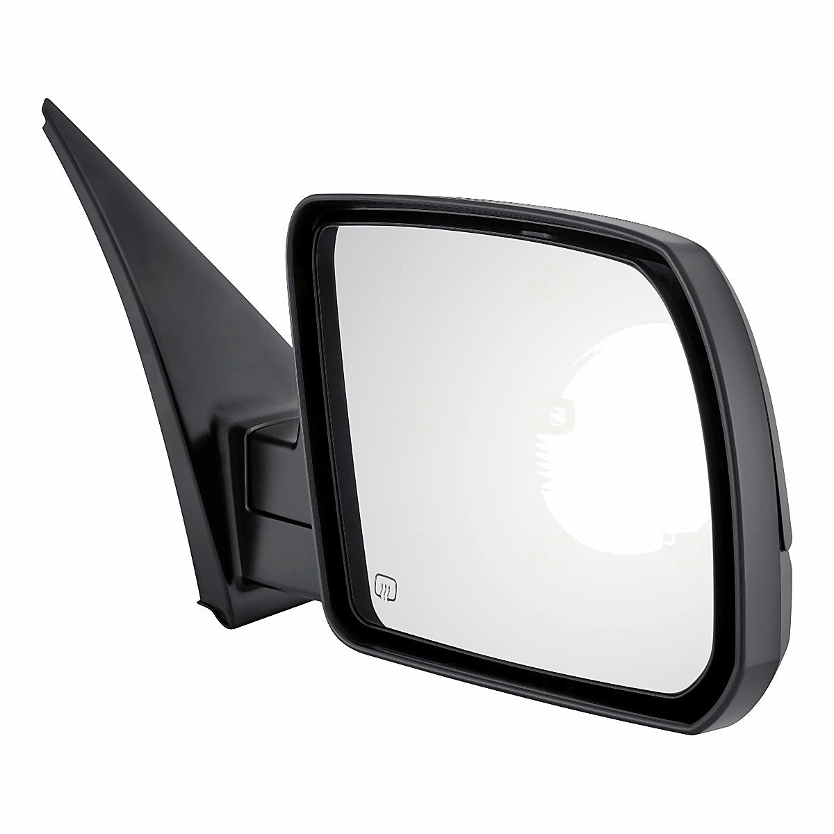 2008-2013 Toyota Sequoia Rear Passenger Side Door Mirror, to1321253. Front view.