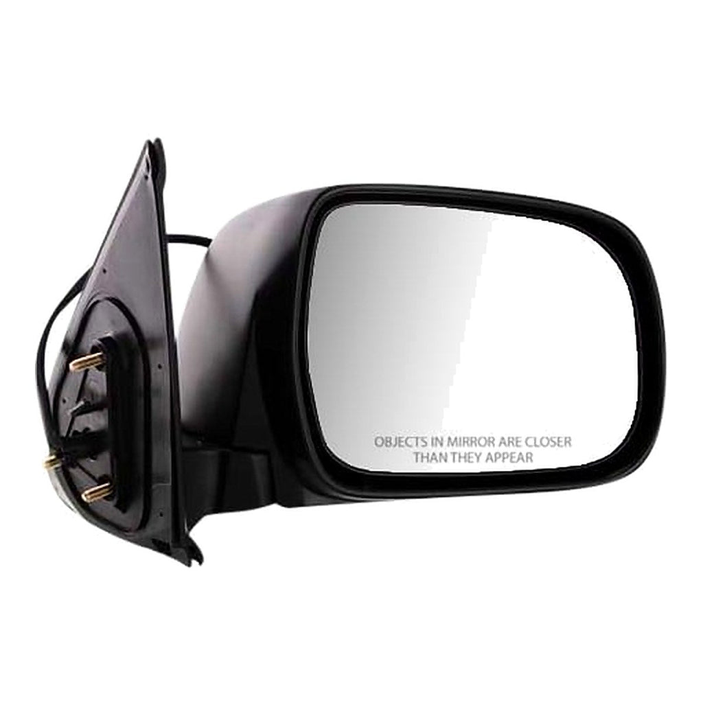 2005-2011 Toyota Tacoma Rear Passenger Side Door Mirror, to1321256. Front view.