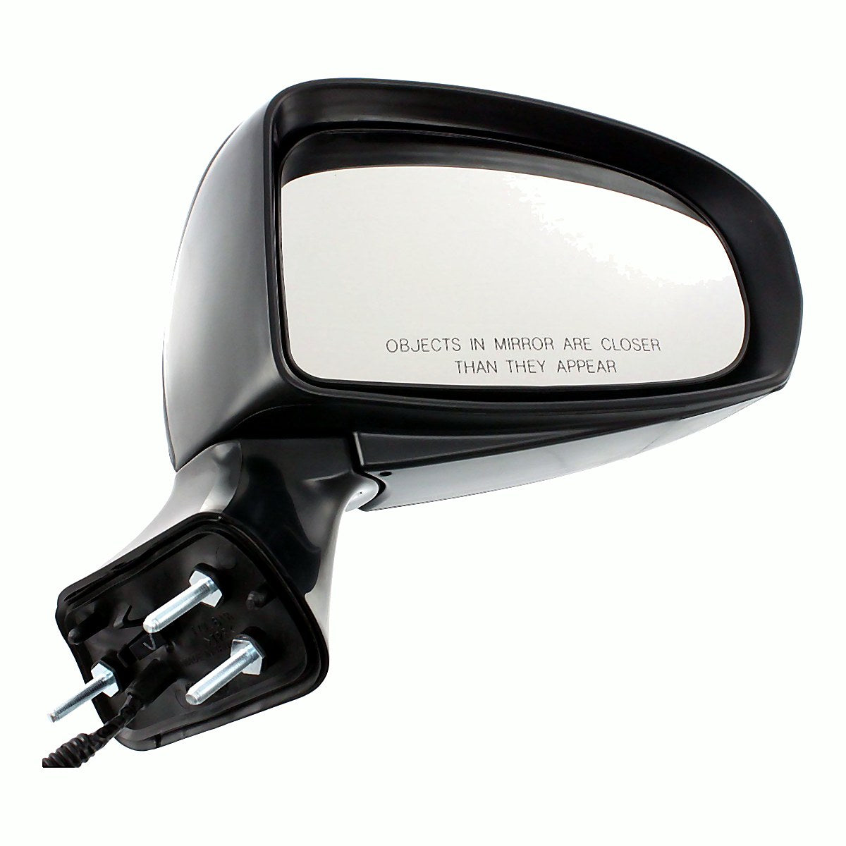 2009-2012 Toyota Venza Rear Passenger Side Door Mirror, to1321257. Front view.