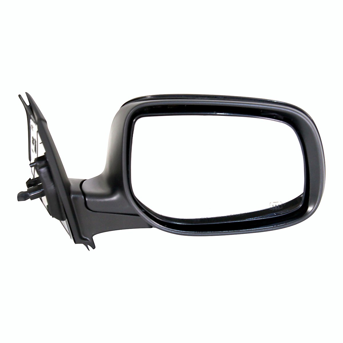2009-2013 Toyota Matrix Rear Passenger Side Door Mirror, to1321259. Front view.