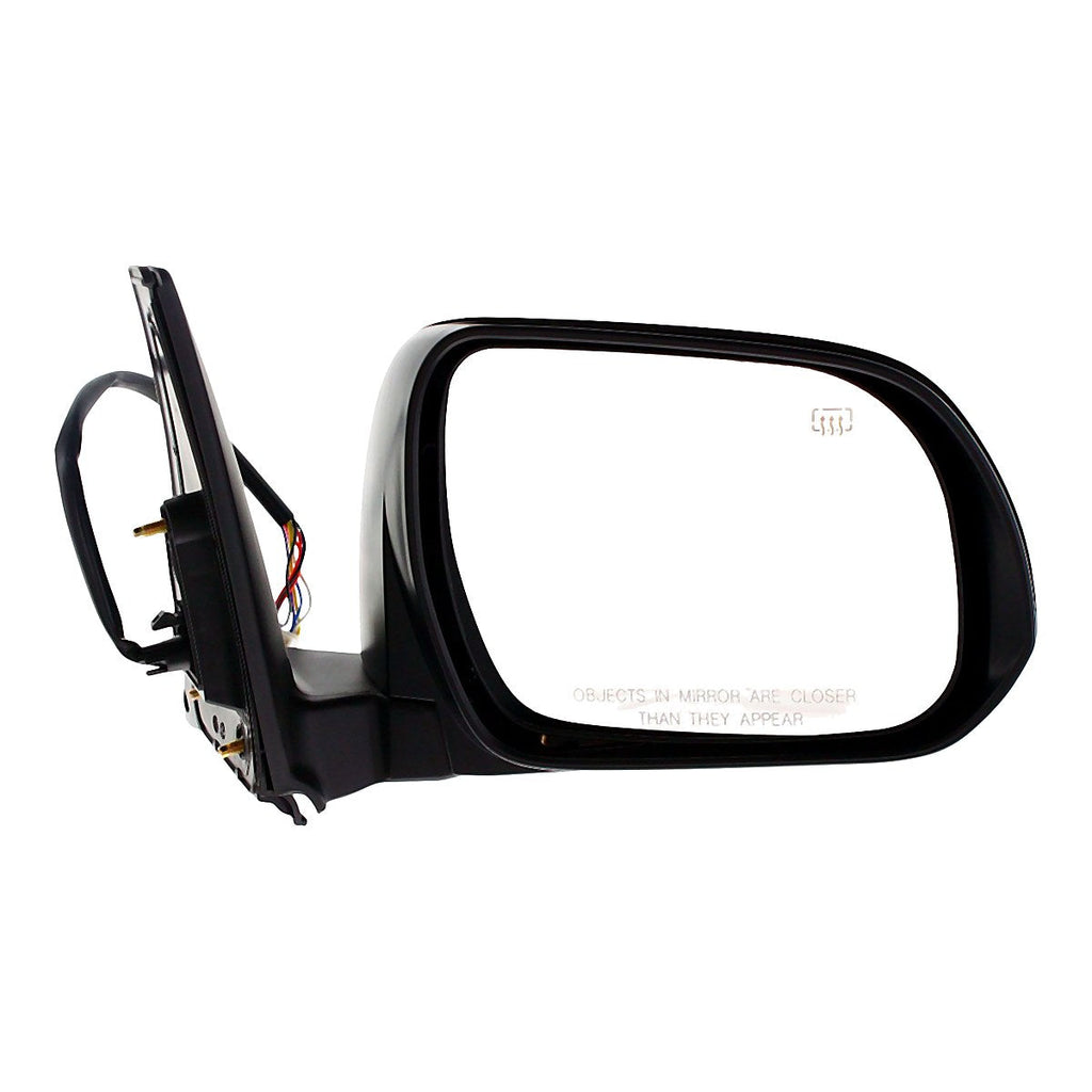 2010-2013 Toyota 4Runner Rear Passenger Side Door Mirror, to1321263. Front view.