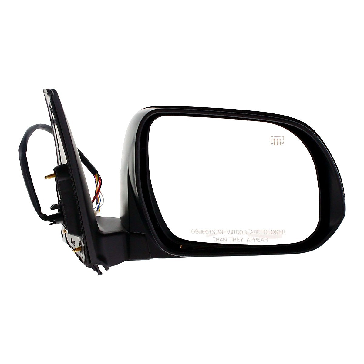 2010-2013 Toyota 4Runner Rear Passenger Side Door Mirror, to1321263. Front view.