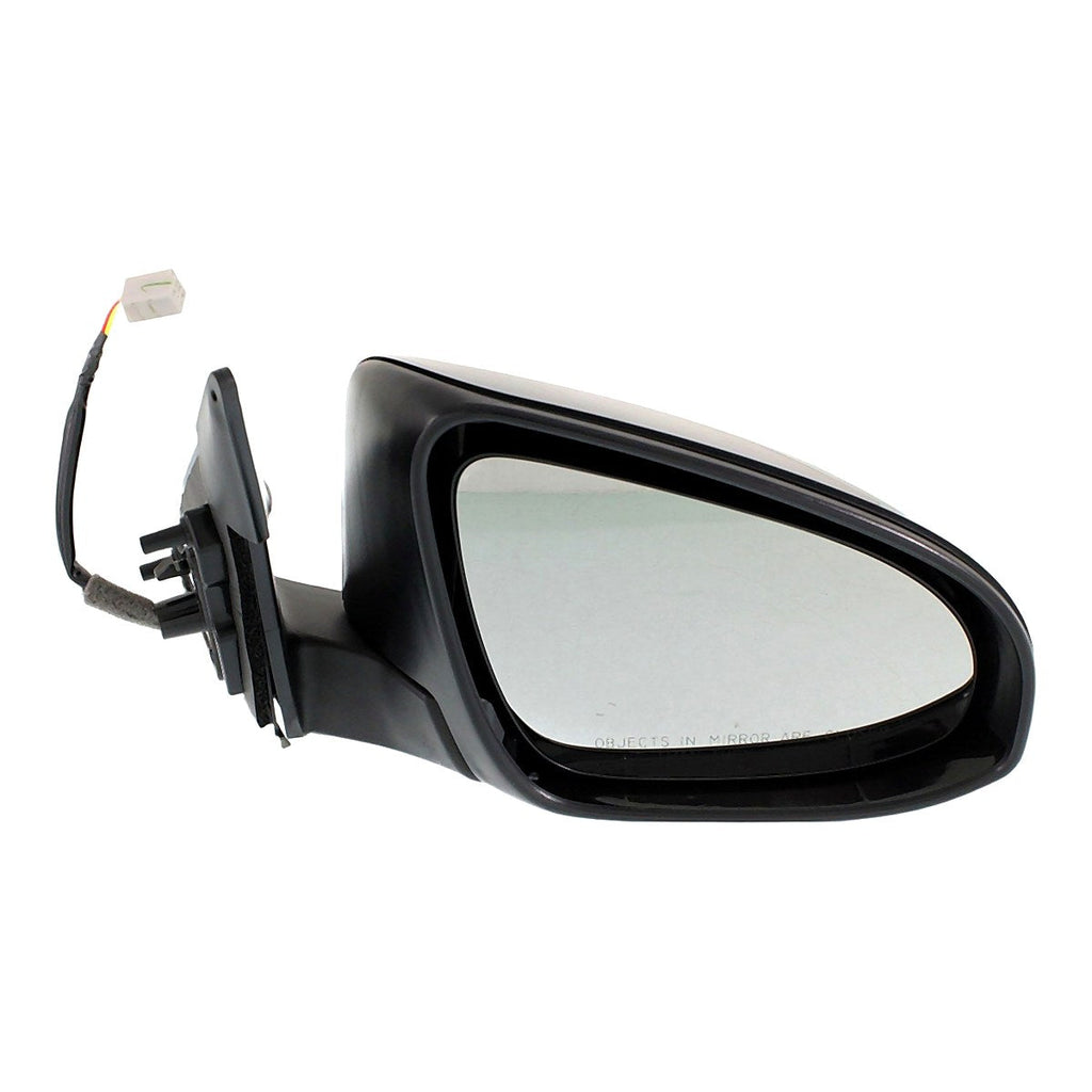 2012-2014 Toyota Camry Rear Passenger Side Door Mirror, to1321275. Front view.