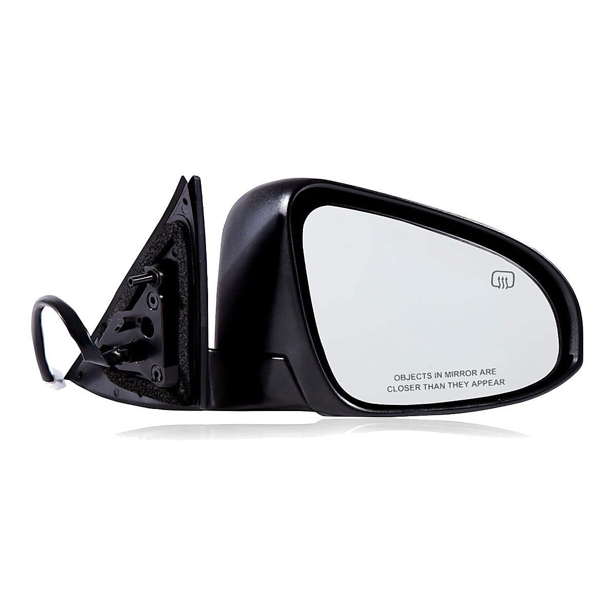 2012-2014 Toyota Camry Hybrid Rear Passenger Side Door Mirror, to1321276. Front view.