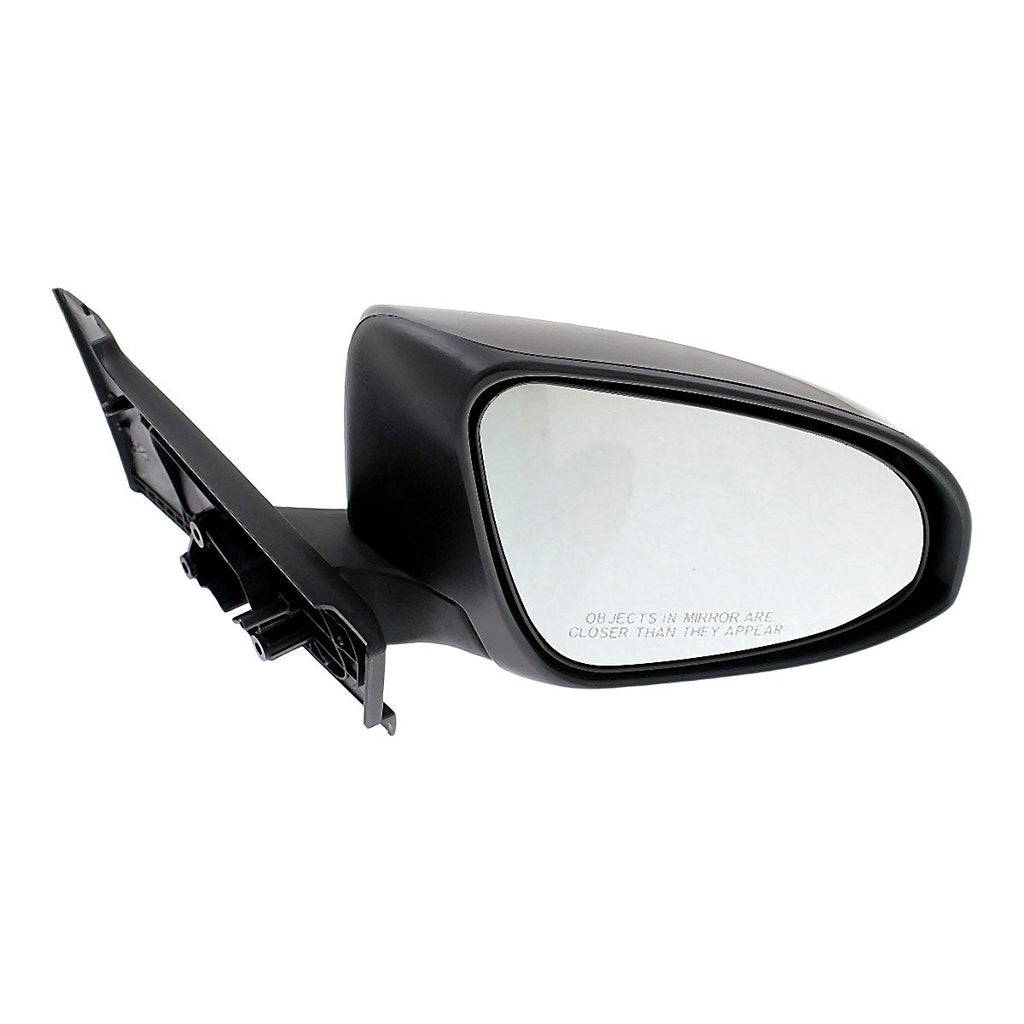2012-2014 Toyota Yaris Hatchback Rear Passenger Side Door Mirror, to1321278. Front view.