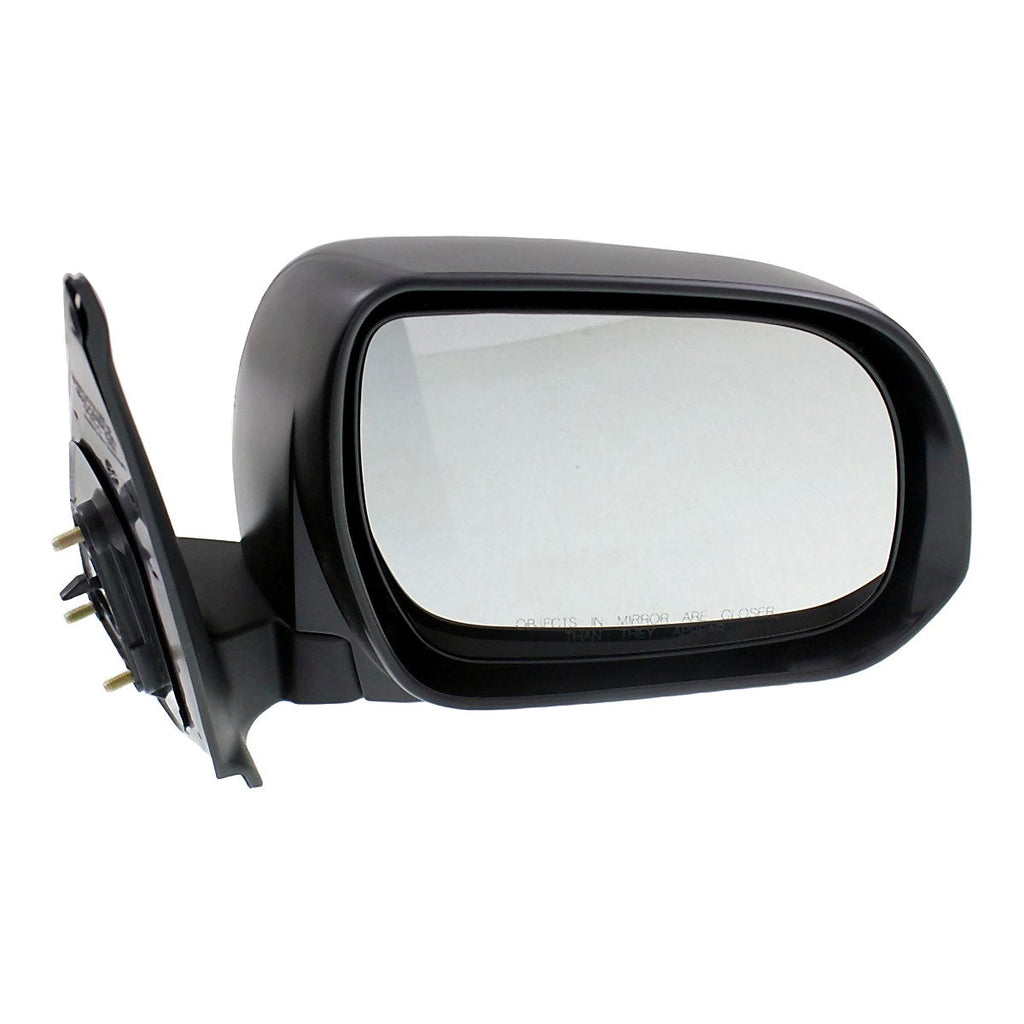 2012-2015 Toyota Tacoma Rear Passenger Side Door Mirror, to1321281. Front view.