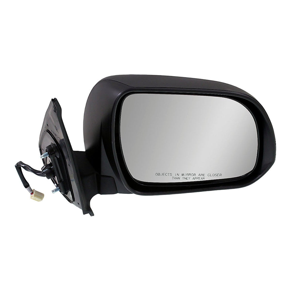 2012-2015 Toyota Tacoma Rear Passenger Side Door Mirror, to1321282. Front view.