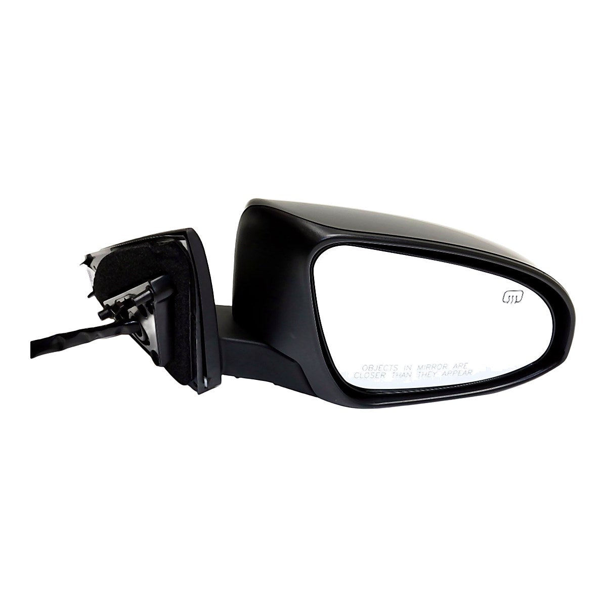 2013-2018 Toyota Avalon Rear Passenger Side Door Mirror, to1321292. Front view.