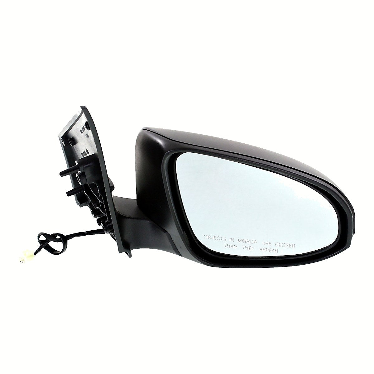 2014-2019 Toyota Corolla Sedan Rear Passenger Side Door Mirror, to1321293. Front view.