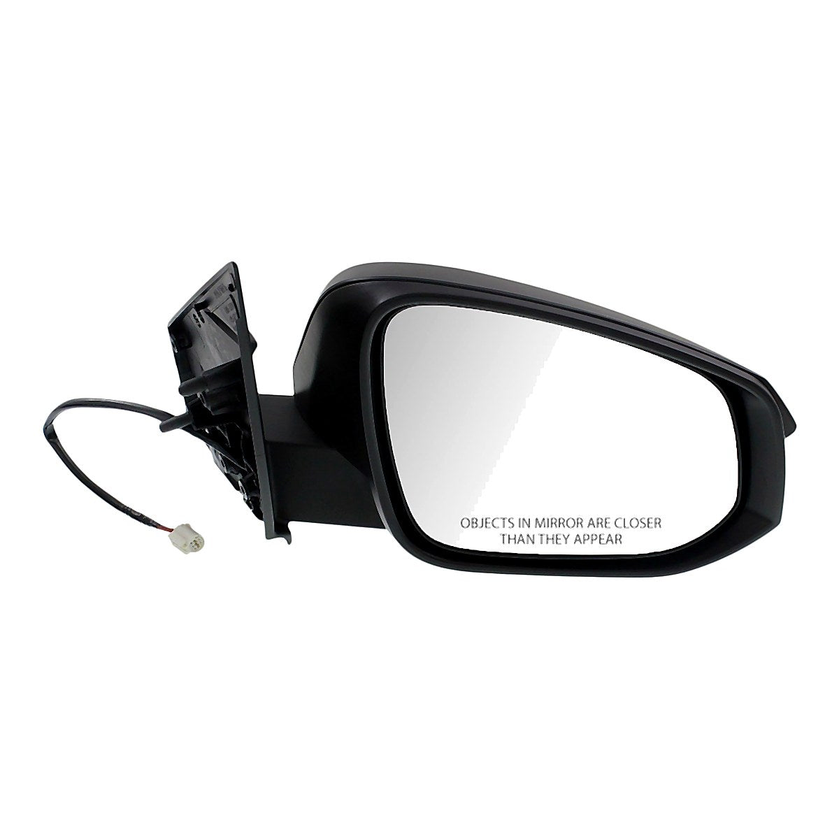 2013-2015 Toyota Rav4 Rear Passenger Side Door Mirror, to1321309. Front view.