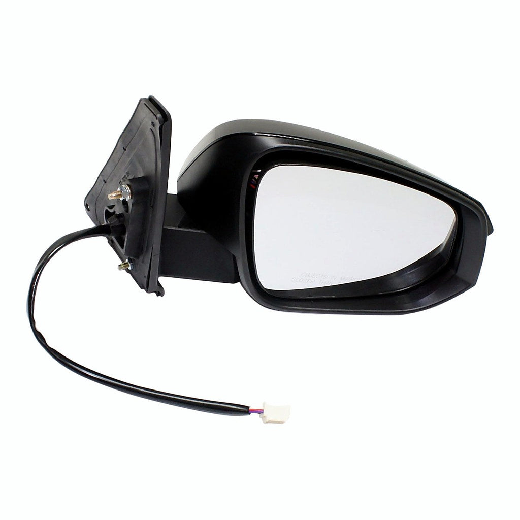 2014-2023 Toyota 4Runner Rear Passenger Side Door Mirror, to1321312. Front view.