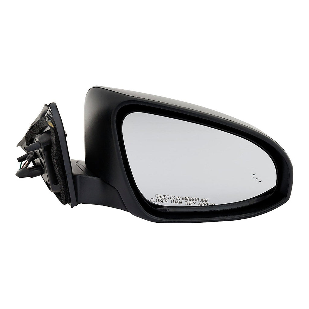 2013-2014 Toyota Camry Hybrid Rear Passenger Side Door Mirror, to1321316. Front view.