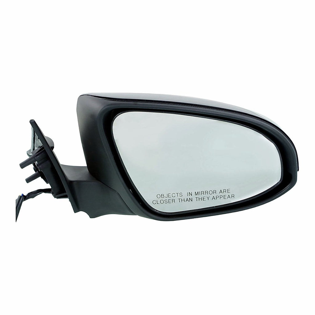 2015-Toyo A Camry Hybrid Rear Passenger Side Door Mirror, to1321320. Front view.