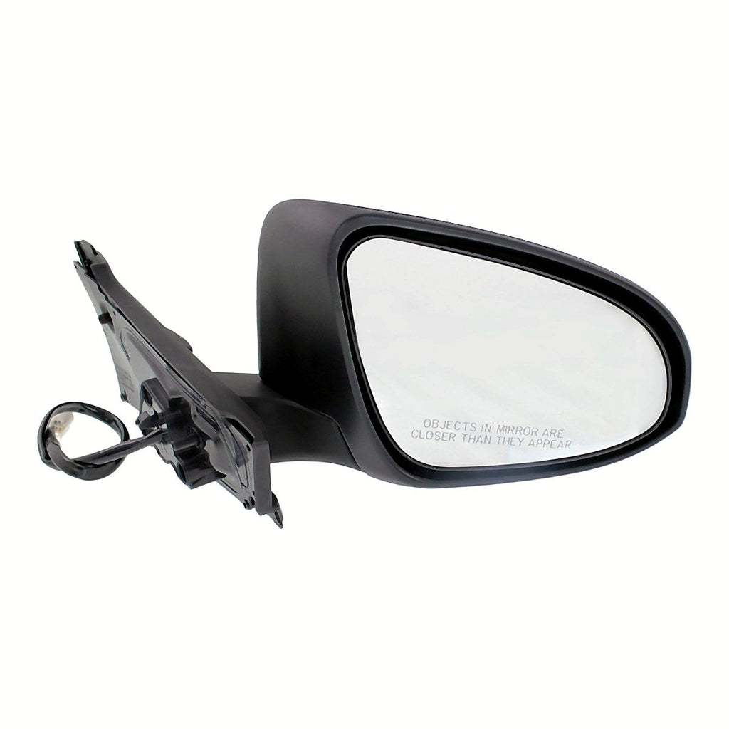 2015-2017 Toyota Yaris Hatchback Front Passenger Side Door Mirror, to1321322. Front view.