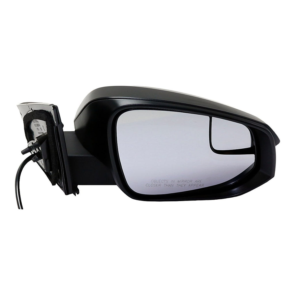 2016-2018 Toyota Rav4 Rear Passenger Side Door Mirror, to1321345. Front view.