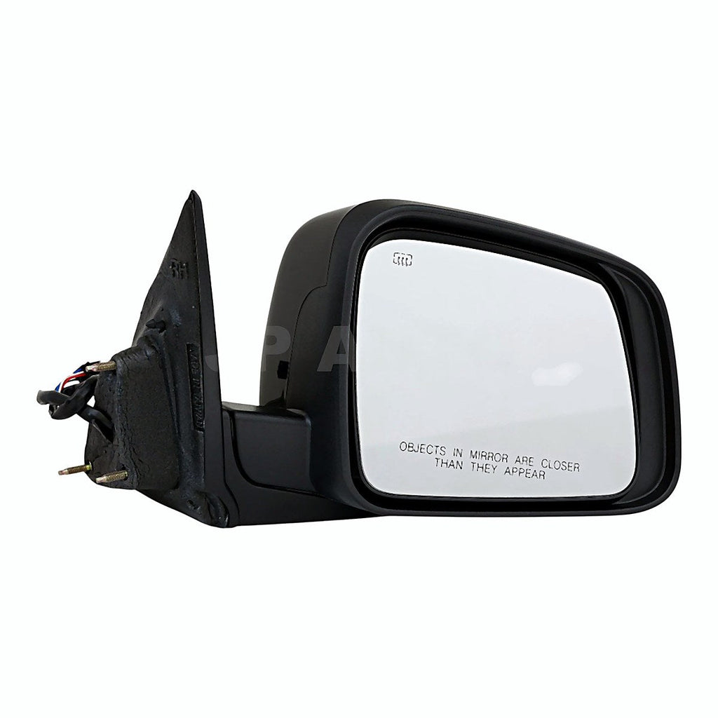 2016-2023 Toyota Tacoma Rear Passenger Side Door Mirror, to1321348. Front view.