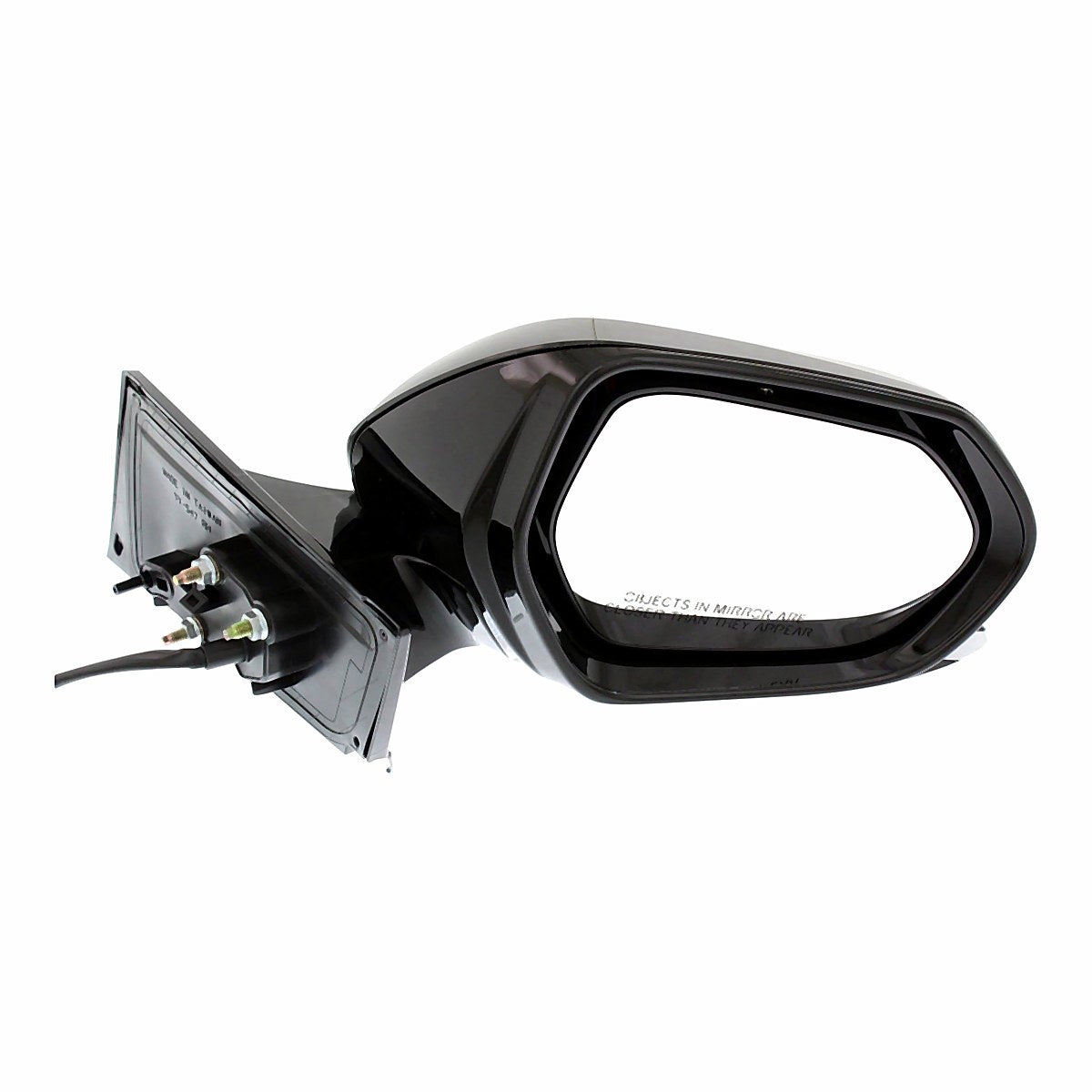 2016-2022 Toyota Prius Rear Passenger Side Door Mirror, to1321355. Front view.