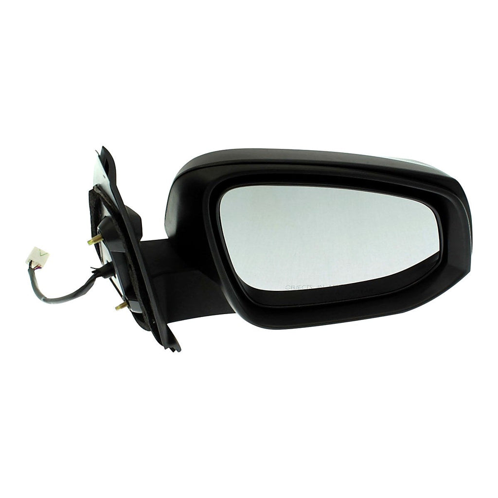 2016-2023 Toyota Tacoma Rear Passenger Side Door Mirror, to1321356. Front view.