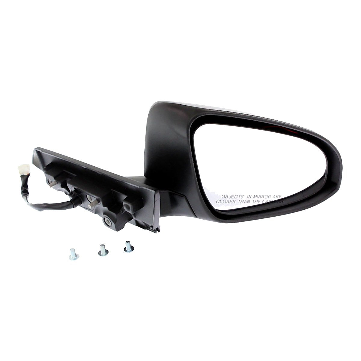 2018-2022 Toyota Chr Rear Passenger Side Door Mirror, to1321364. Front view.