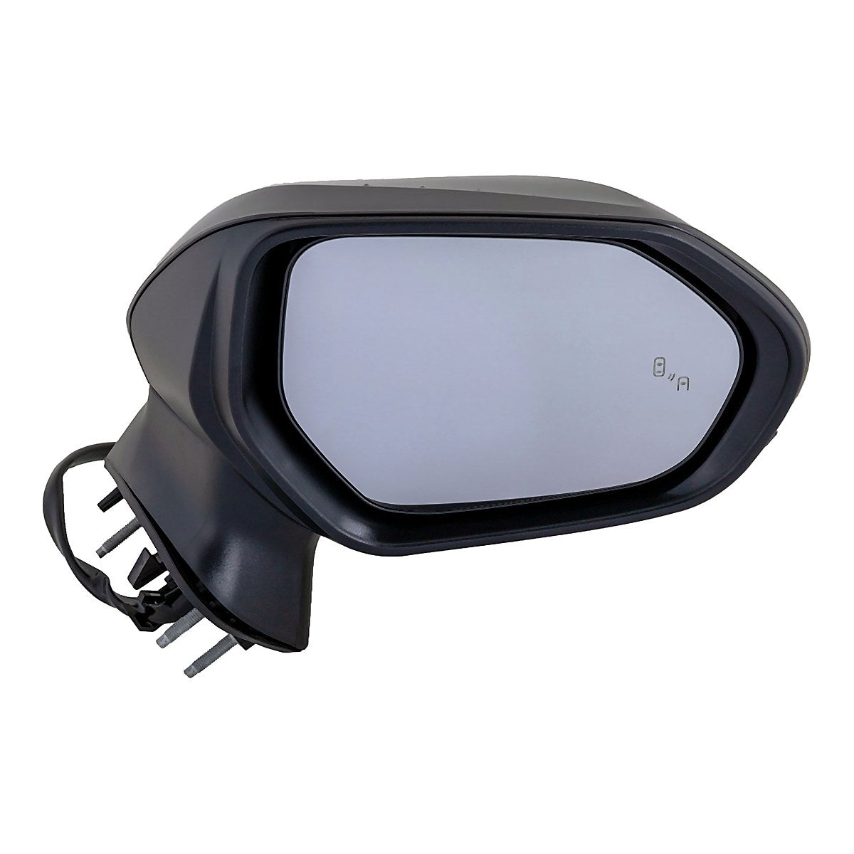 2018-2023 Toyota Camry Rear Passenger Side Door Mirror, to1321368. Front view.