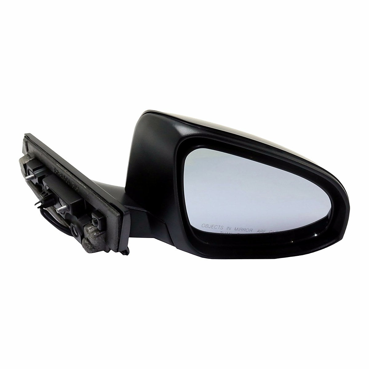 2018-2022 Toyota Chr Rear Passenger Side Door Mirror, to1321376. Front view.