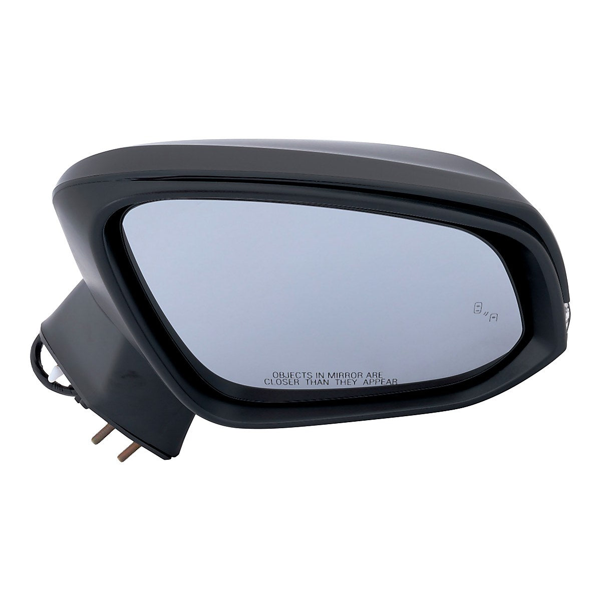 2019-2023 Toyota Rav4 Rear Passenger Side Door Mirror, to1321386. Front view.