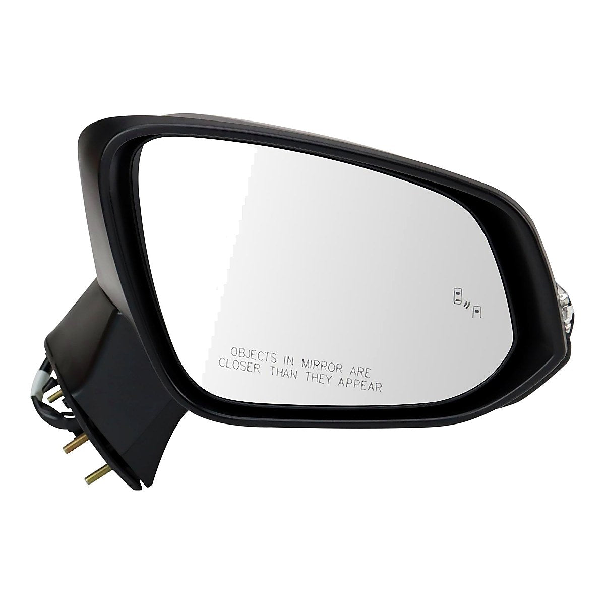 2019-2023 Toyota Rav4 Rear Passenger Side Door Mirror, to1321389. Front view.